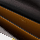 Eleanor Clutch Crossbody - Tory Burch - Leather - Black