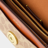 Tabby 20 Hobo Bag - Coach - Leather - Tan Rust