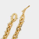 Xl Link Neck Necklace - Paco Rabanne - Gold/Silver - Metal