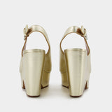 Dylan9 Sandals - Clergerie - Yellow - Leather