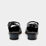 Abricot Sandals - Carel - Leather - Black/Blue