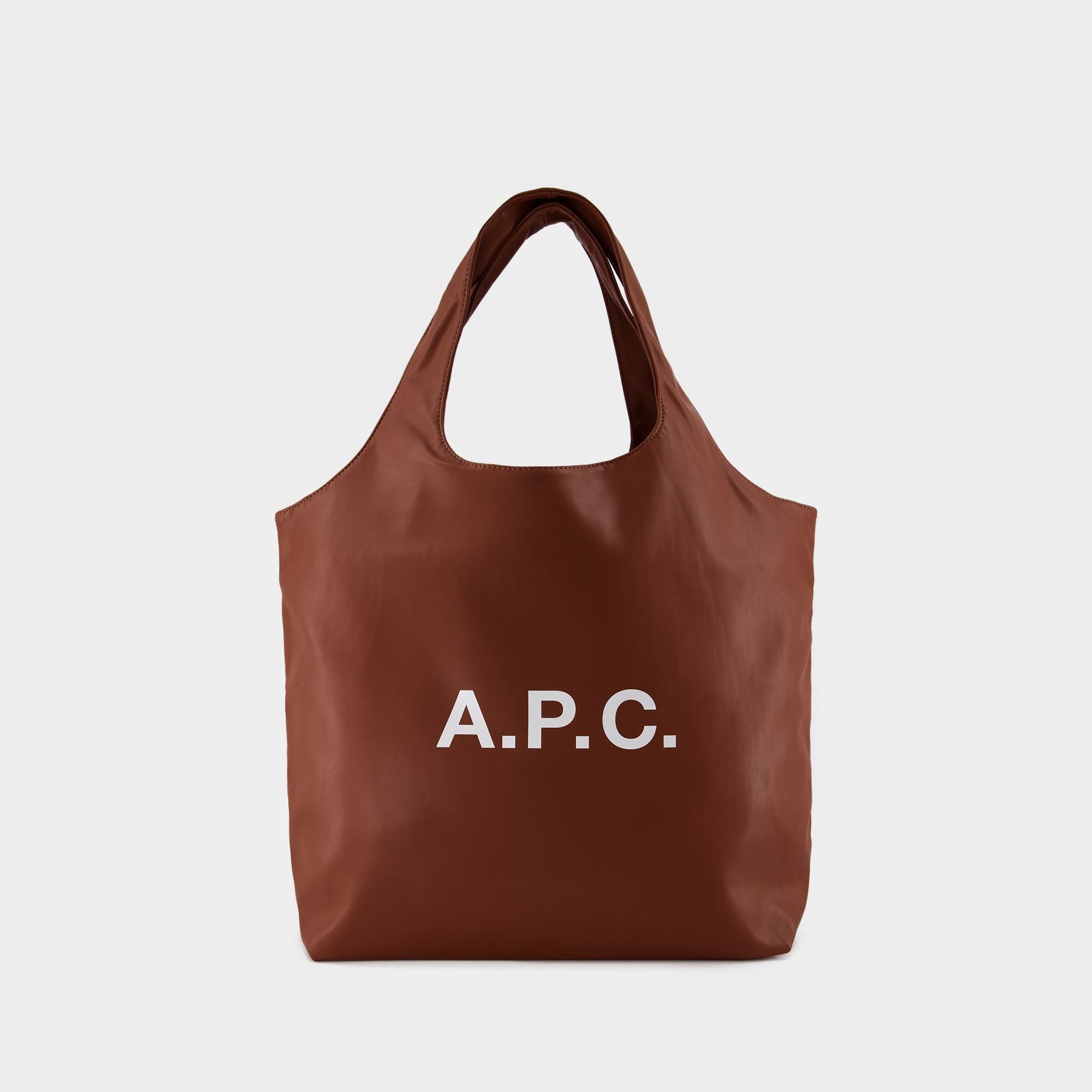 【関税込み】Ninon Tote Bag - A.P.C - Synthetic - Brown Ninon Tote Bag - A.P.C - Synthetic - Brown