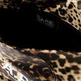 Ninon Small Tote Bag - A.P.C. - Synthetic - Leopard Print