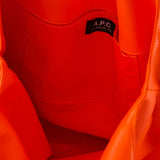 Ninon Shopper Bag - A.P.C. - Synthetic Leather - Orange