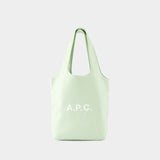 Ninon Small Shopper Bag - A.P.C. - Synthetic Leather - Green