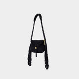 Merine-Gd Hobo Bag - Isabel Marant - Black - Cotton