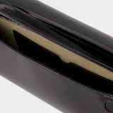 Sleek Baguette Bag - Courreges - Leather - Black