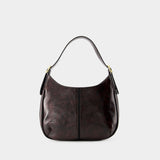 Frenchy Hobo Bag - Rouje - Leather - Black Turtle