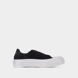Oversized Sneakers - Alexander Mcqueen - Black/White - Leather