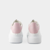 Oversized Sneakers - Alexander Mcqueen - Black/White - Leather