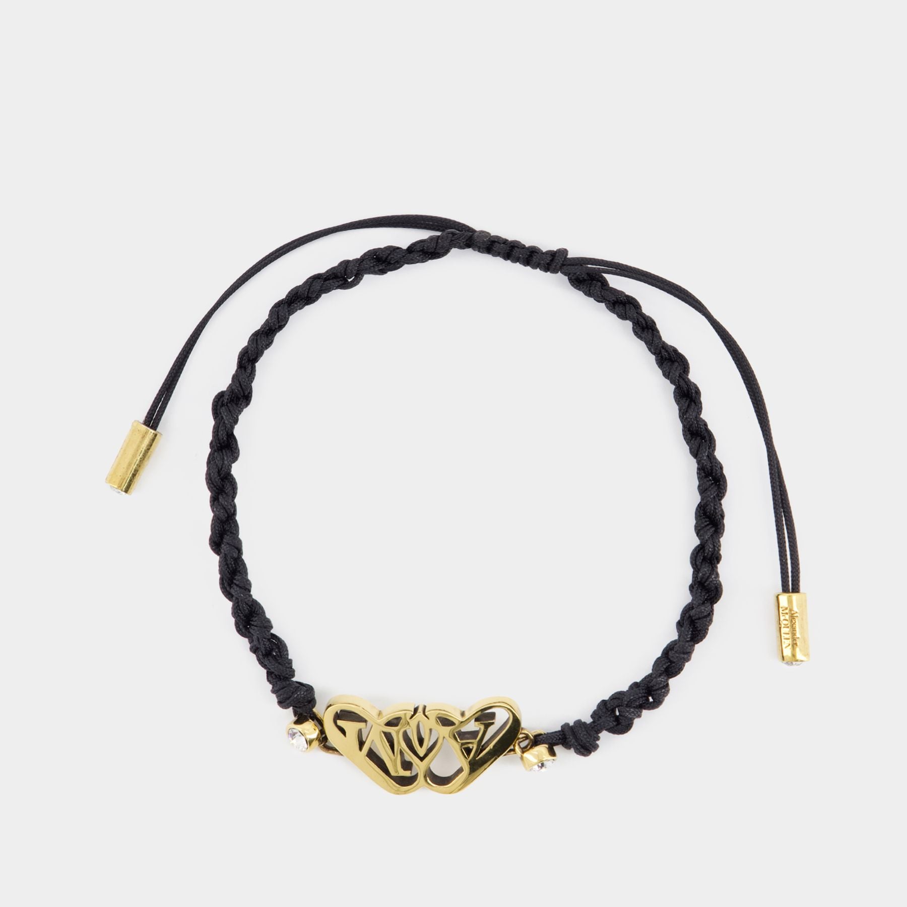 Alexander Mcqueen Women's Gold Seal Logo Chain Bracelet (Brass)