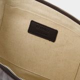 Medium Croissant Crossbody - Lemaire - Leather - Chocolate