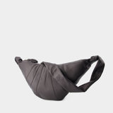 Medium Croissant Crossbody - Lemaire - Leather - Chocolate