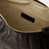 Fortune Croissant Bag - Lemaire - Leather - Dark Chocolate