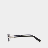 Sunglasses - By Far - Metal - Metallic