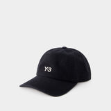 Cap - Y-3 - Cotton - Black