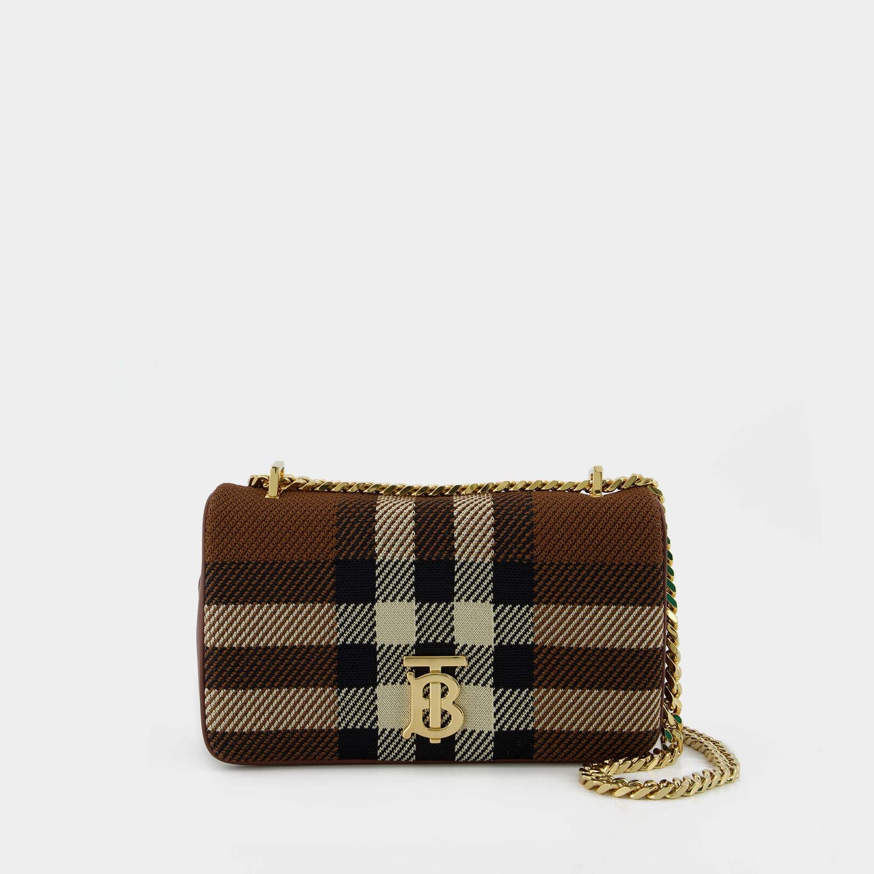 Burberry Unisex Checkered Leather Multi-Color Credit Card Case