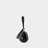 Micro Egg  Clutch - Simone Rocha - Black/Black - Plexiglas