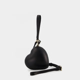 Micro Heart Bag - Simone Rocha - Leather - Black