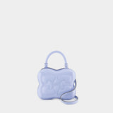 Butterfly Small Crossbody - Ganni - Leather - Blue
