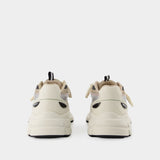 Marathon Sneakers - Axel Arigato - Cream/Green Kale - Leather