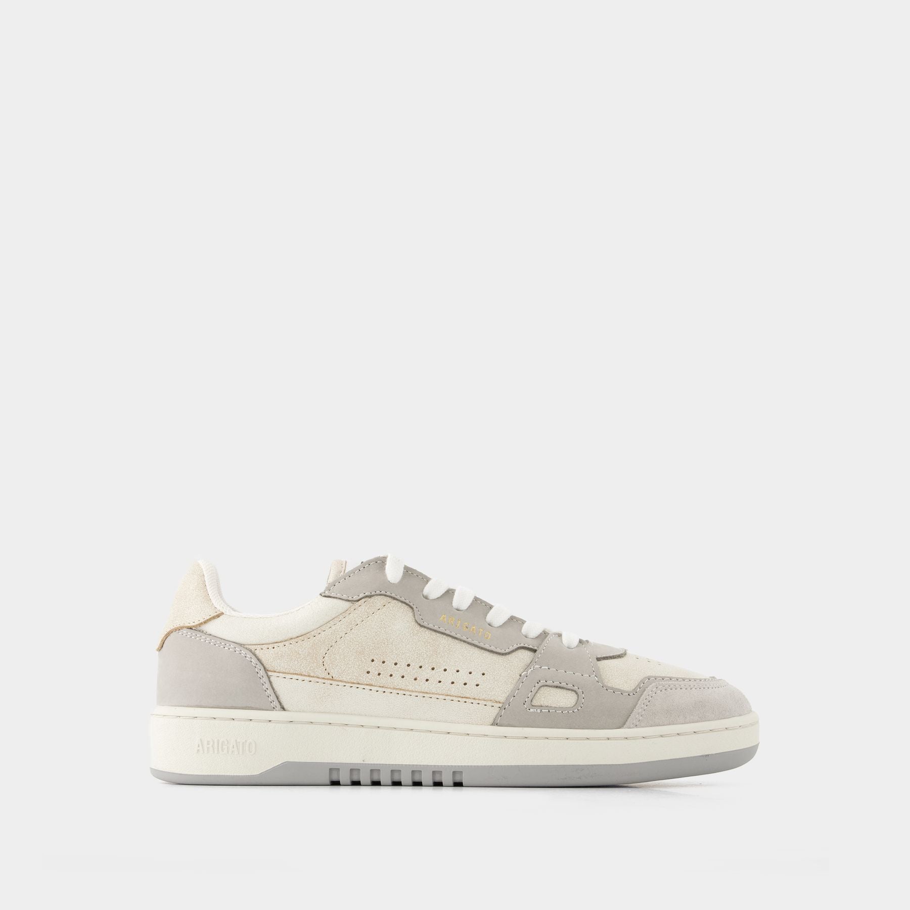 Dice Lo Sneaker Axel Arigato Leather White Light Grey