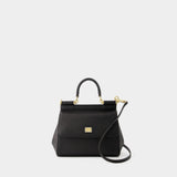 Sicily Bag - Dolce&Gabbana - Leather - Black