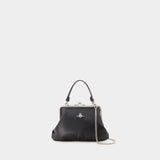 Granny Frame Bag- Vivienne Westwood - Leather - Black