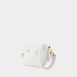 Burrow 22 Crossbody - Off White - White - Leather