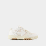 Slim Out Of Office Sneakers - Off White - White - Leather