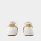 Slim Out Of Office  Sneakers - Off White - White/Beige - Leather