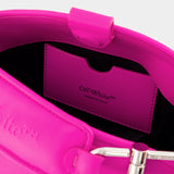 San Diego S Crossbody - Off White - Fuchsia - Leather