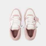 Out Of Office Sneakers - Off White - Leather - White/Pink