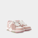 Out Of Office Sneakers - Off White - Leather - White/Pink