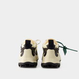 Odsy 1000 Sneakers - Off White - Leather - Black/Beige