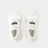 Glove Slip On Sneakers - Off White - Leather - W