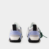 Odsy-2000 Sneakers - Off White - Leather - Light Blue