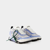 Odsy-2000 Sneakers - Off White - Leather - Light Blue