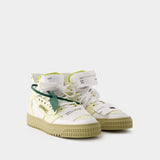 3.0 Off Court Sneakers - Off White - Leather - Cream White