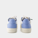 5.0 Off Court Sneakers - Off White - Leather - Light Blue