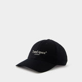 Drill Need Space Cap - Off White - Cotton - Black/White