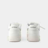 Out Of Office Sneakers - Off White - Leather - White/Silver