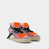 Off Court 3.0 Sneakers in Lilac/White Suede Mix