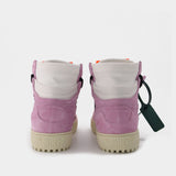 Off Court 3.0 Sneakers in Lilac/White Suede Mix