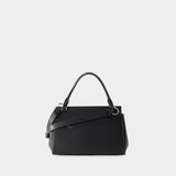 Snatched Clutch - Maison Margiela - Leather - Black