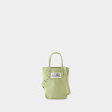 Shopping Mini Bag - MM6 Maison Margiela - Cotton - Beige