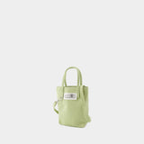 Shopping Mini Bag - MM6 Maison Margiela - Cotton - Beige