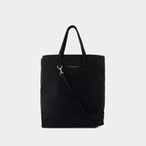 Shopper Bag - MM6 Maison Margiela - Cotton - Black
