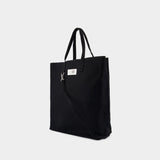 Shopper Bag - MM6 Maison Margiela - Cotton - Black