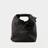 Japanese Crossbody - MM6 Maison Margiela - Leather - Black